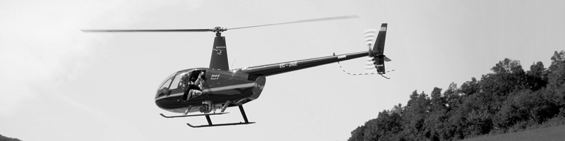 Fotografía aérea en helicóptero