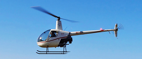 Robinson R22 helicopter