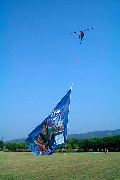 publicidad aerea helipistas