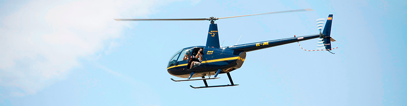 helicóptero Robinson R44
