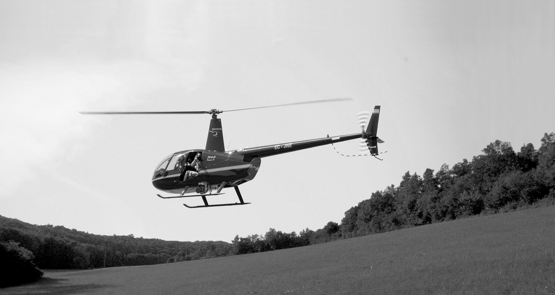 r44 filmacion helicoptero